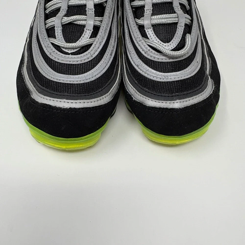 Nike Air VaporMax 97 Men's Size 11 Black Volt Running Shoes Sneakers AJ7291-001